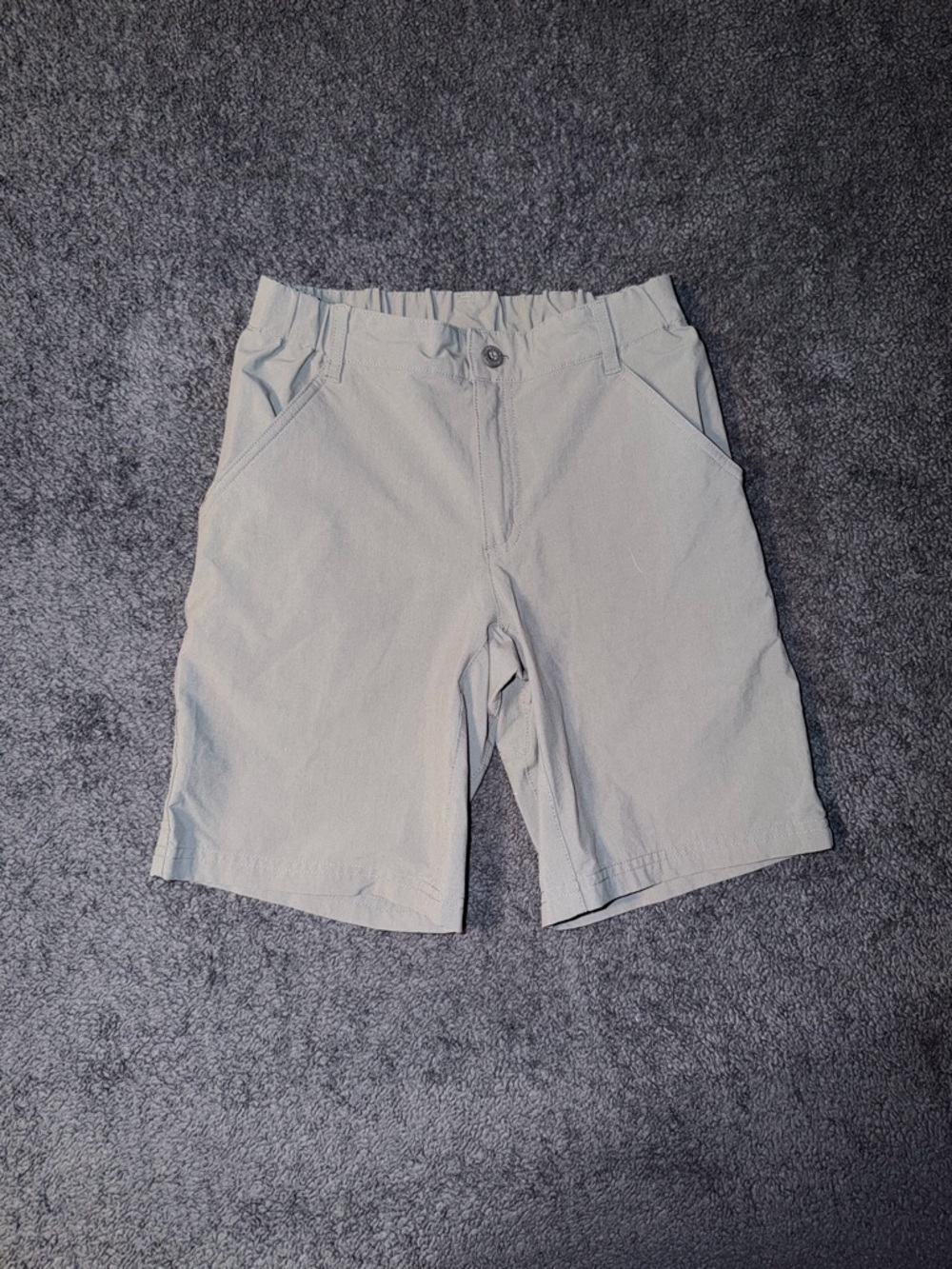 Patagonia Boys' Sunrise Trail Shorts-Gray-Size: L/12